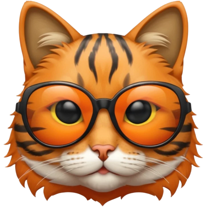 Cat wearing sunglasses emoji