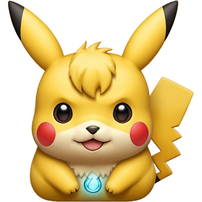 Pikachu version ios emoji