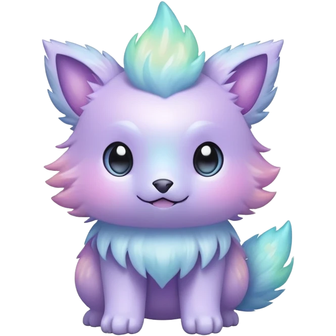  Iridescent pastel fakemon-creature emoji