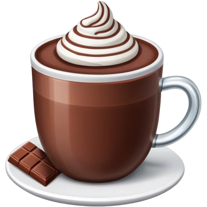 Hot chocolate emoji