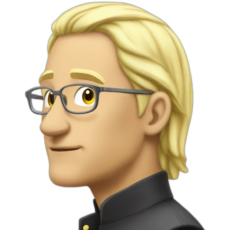 Lepen side view emoji