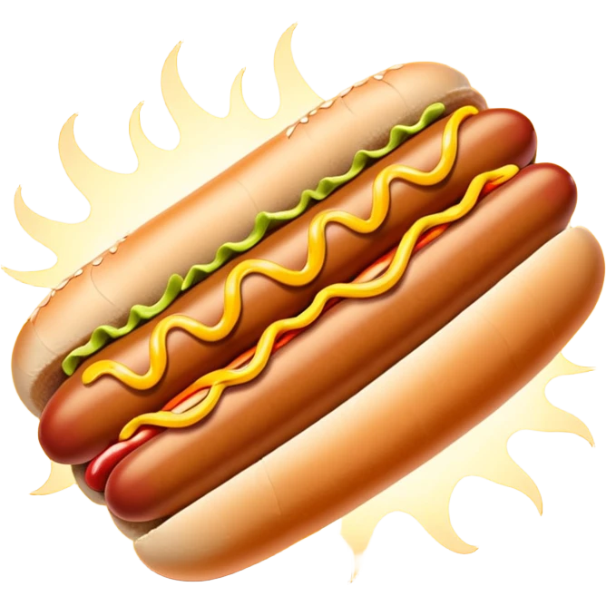 hot dogs cooking on a grill emoji