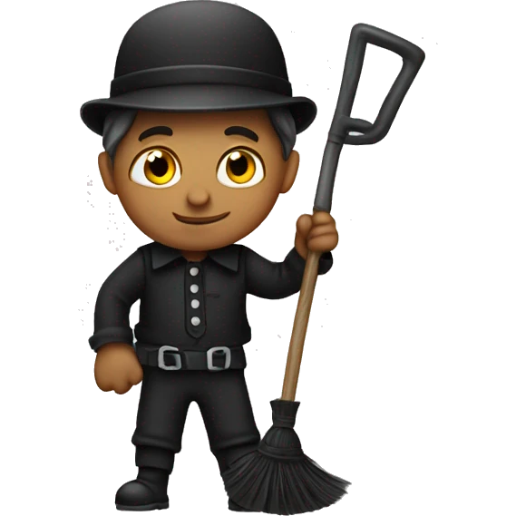 Chimney sweeper emoji