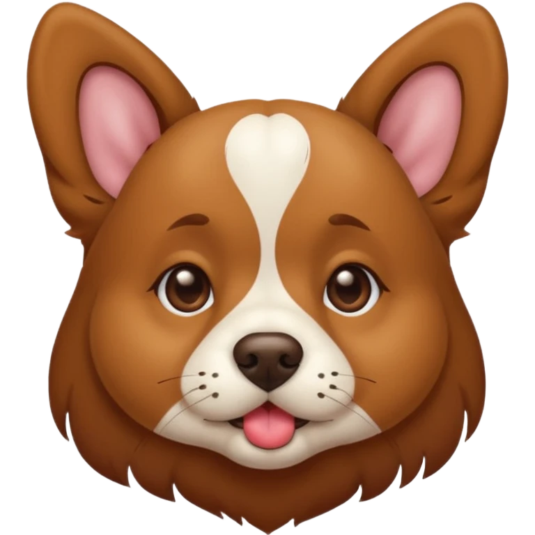 Dog blowing your kisses ￼ emoji