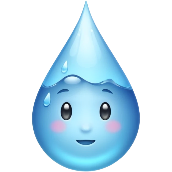 white droplet emoji emoji