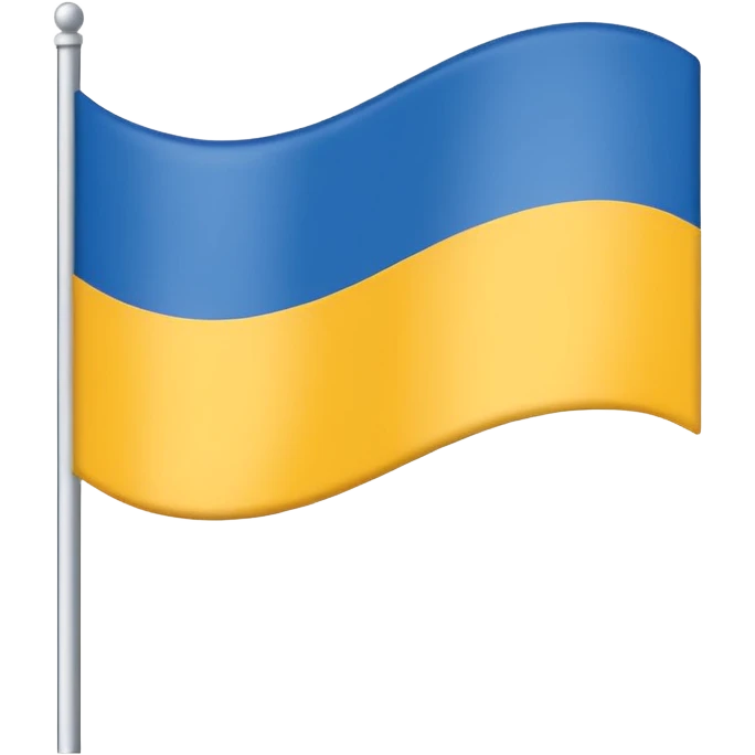 bandera dividida verticalmente en tres colores: blanco, azul y amarillo (en ese orden) emoji