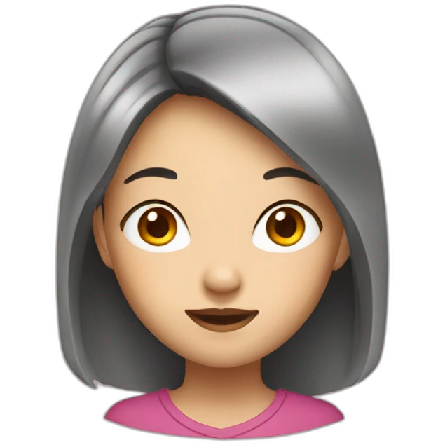 asian girl emoji