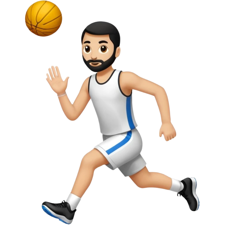 Arkasında 7 yazan bir forma emoji