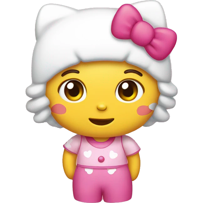 hello kitty emoji emoji