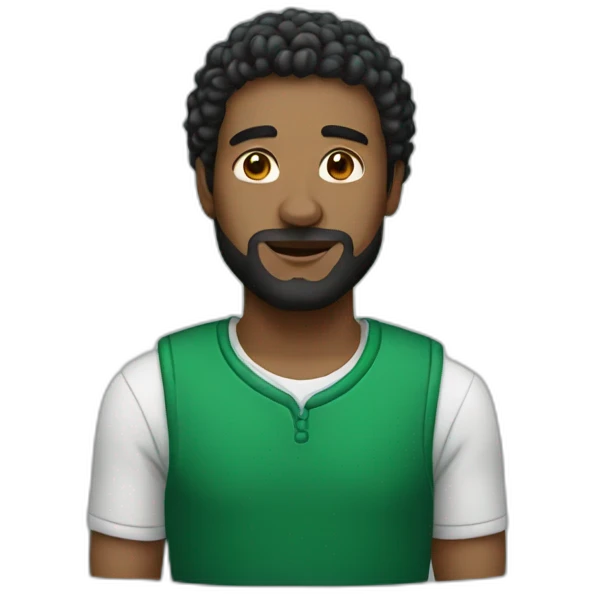 man emerald emoji