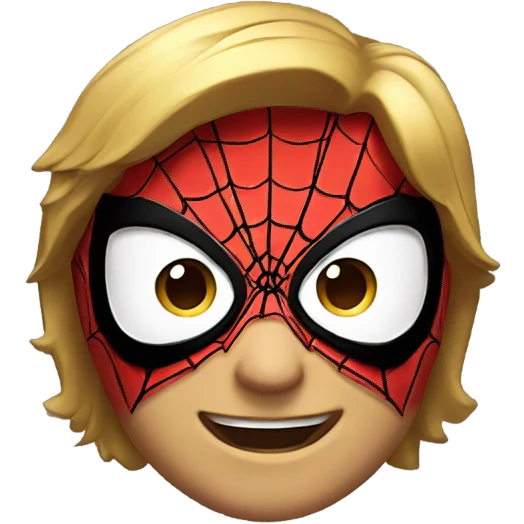  Spider - Man black emoji