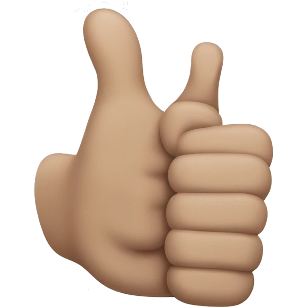 arm thumbs up emoji
