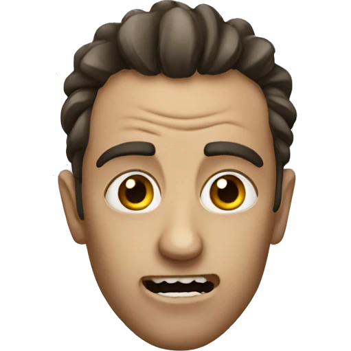 A terrifying emoji