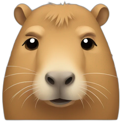 sad capybara emoji