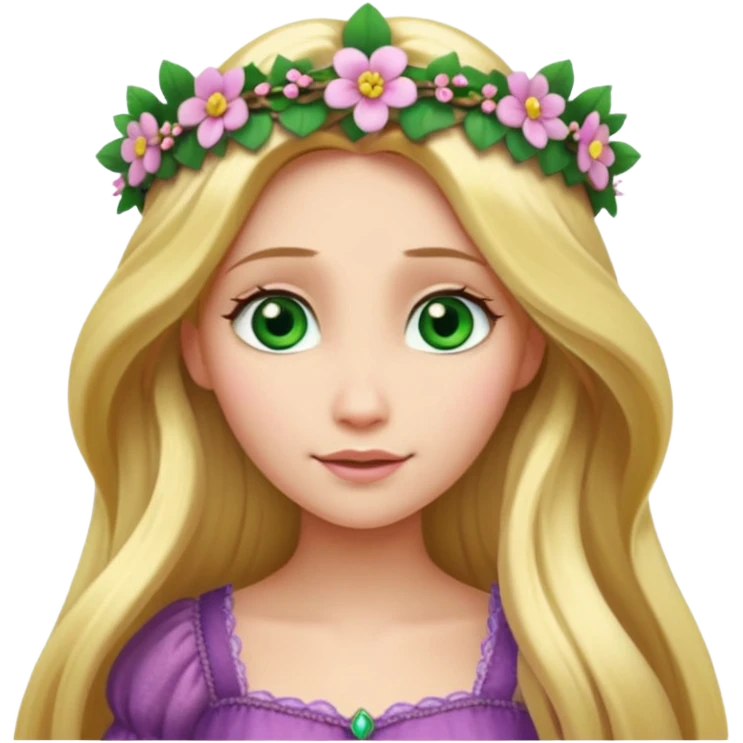 Rapunzel emoji