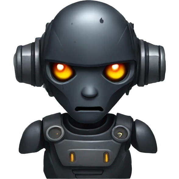 dark robot war emoji