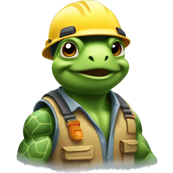 electrician turtle emoji