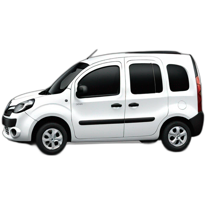 renault kangoo blanc de côté emoji