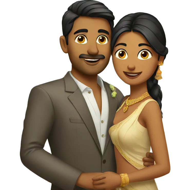 Indian honeymoon emoji