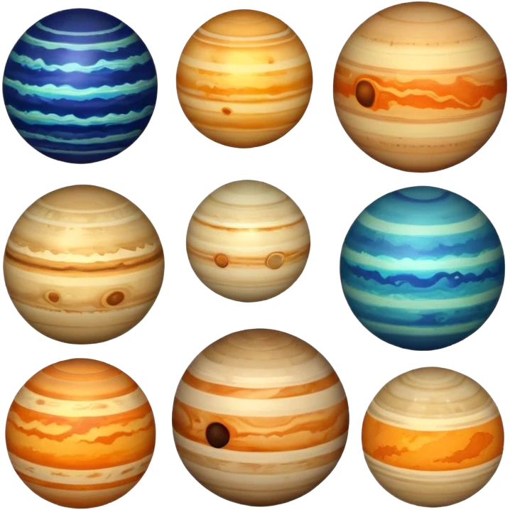Planets emoji