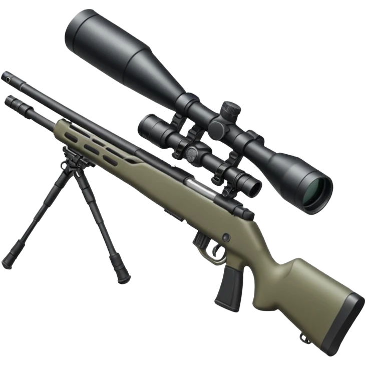 sniper rifle emoji