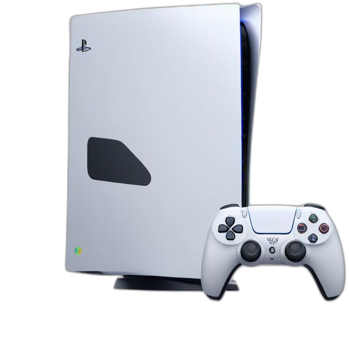 PlayStation 5 console emoji
