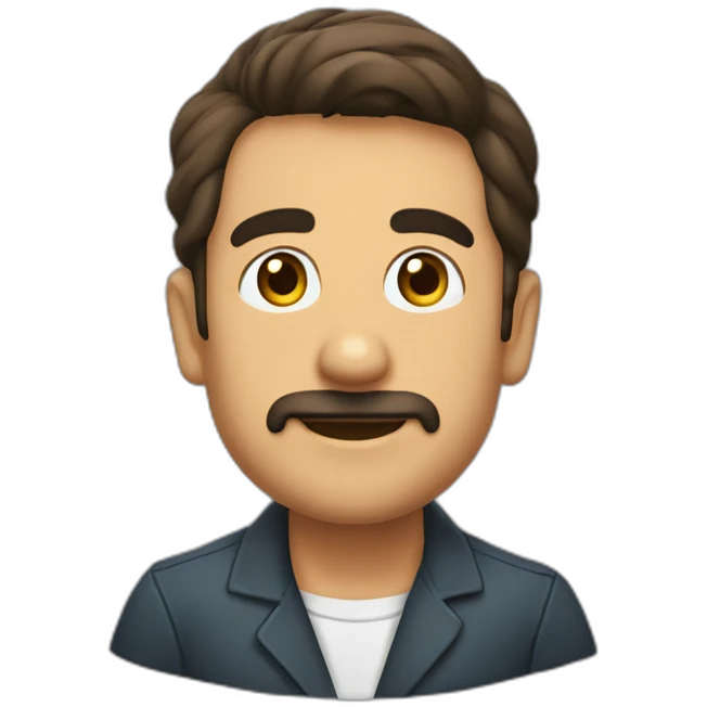 Bueno malo alarde en un peñon emoji