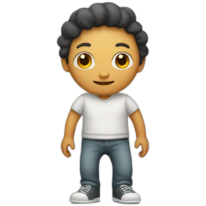 a person with 5 legs emoji