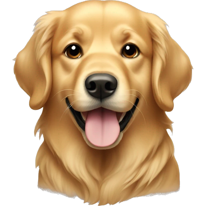Golden retriever  emoji