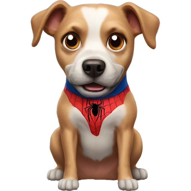 Spider-Man dog emoji