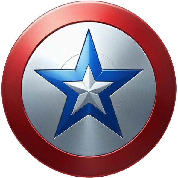 Captain america sheild emoji