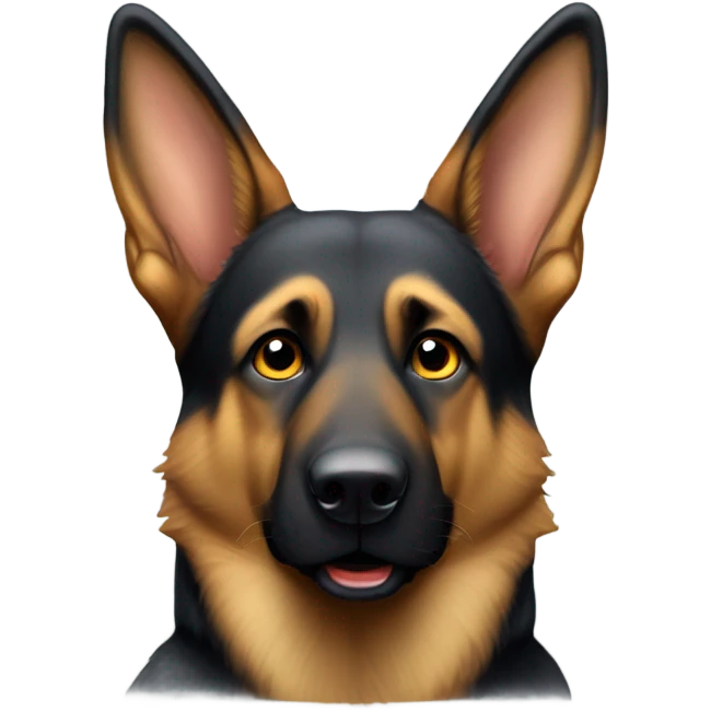 German shepherd  emoji