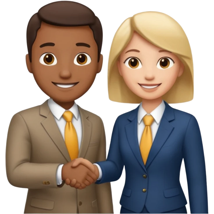 business handshake emoji