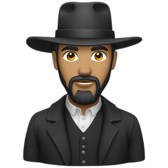 Amish gangster emoji