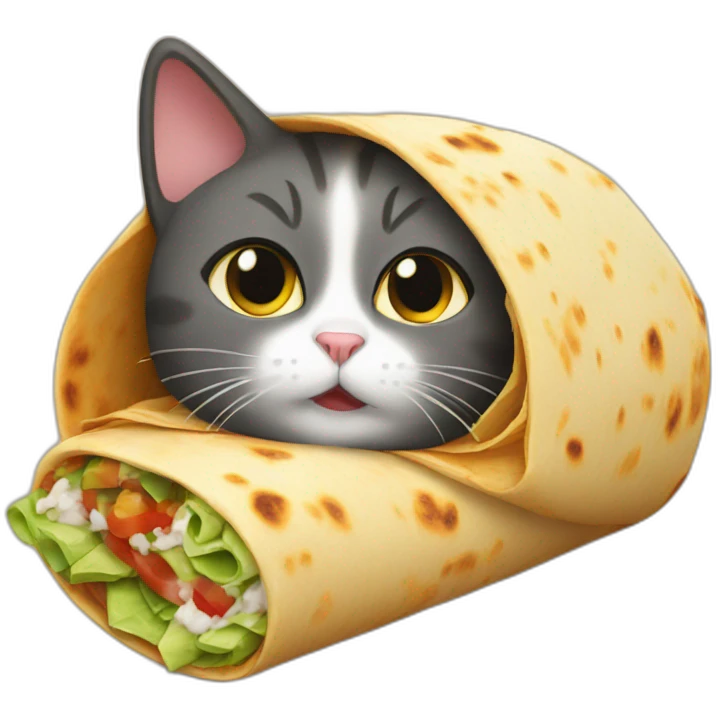 burrito cat emoji