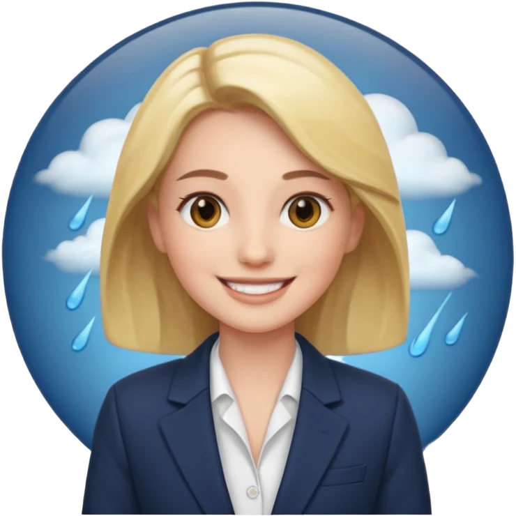 weather-presenter emoji
