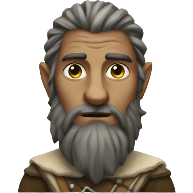 firbolg without beard emoji