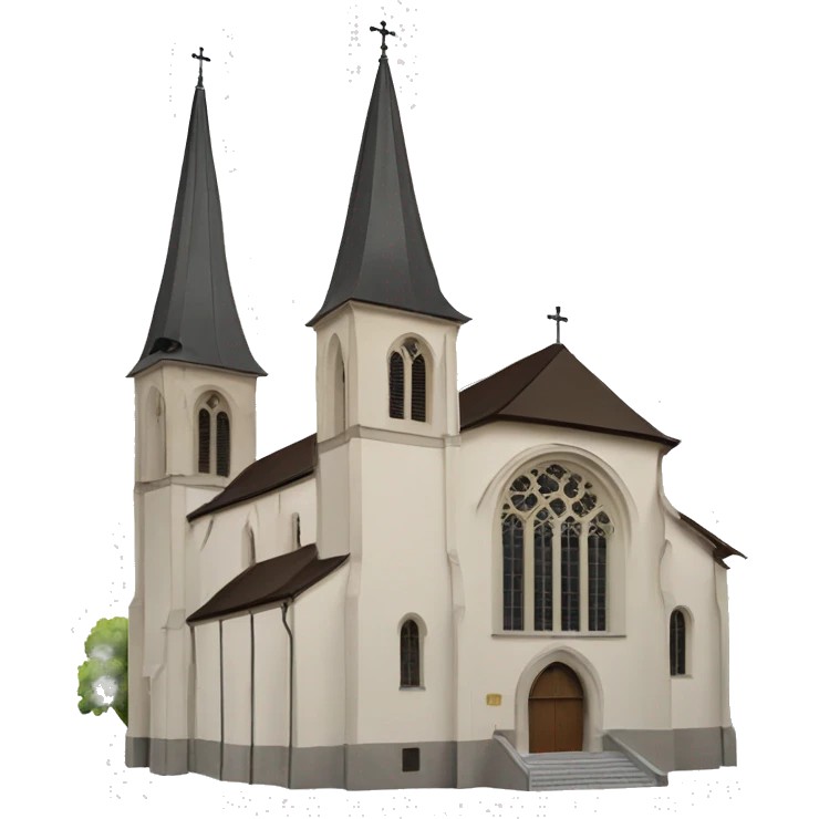 Fribourg church emoji