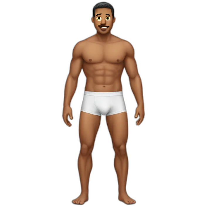 men wearing only underwear emoji