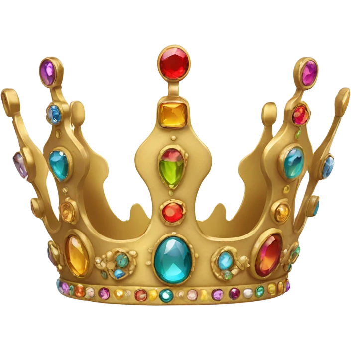 gold crown emoji