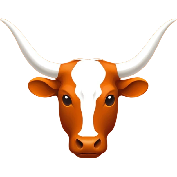 Texas longhorns logo  emoji