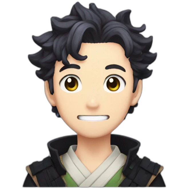 tanjiro from demon slayer emoji