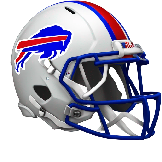 Buffalo bills football helmet  emoji