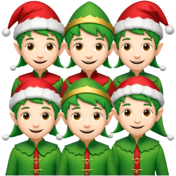 christmas elves emoji