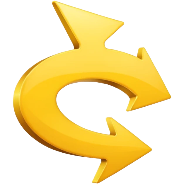 arrow curved emoji-style emoji