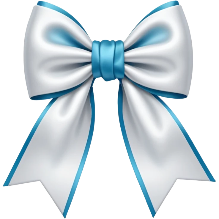White bow emoji