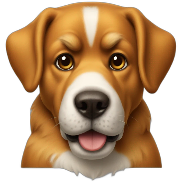 a dog like super mario bros emoji