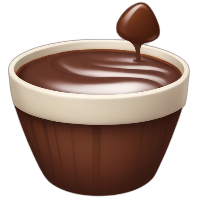 Chocolate cup emoji