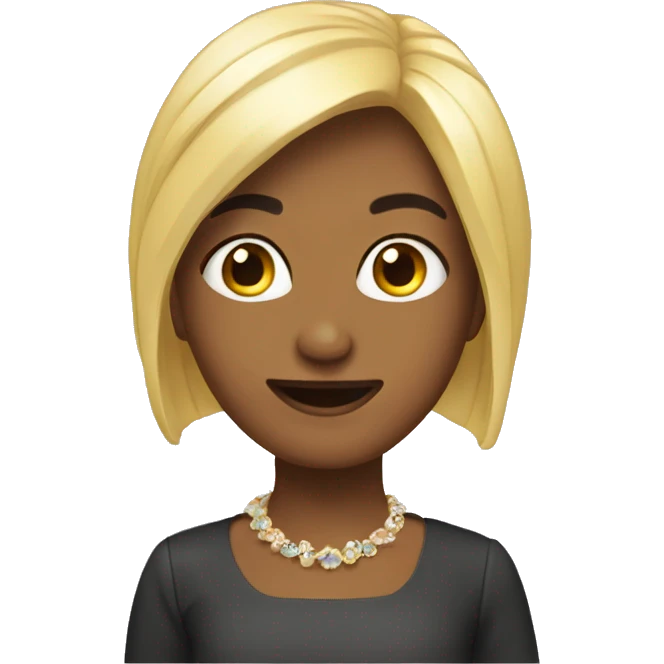 Курица в платье emoji