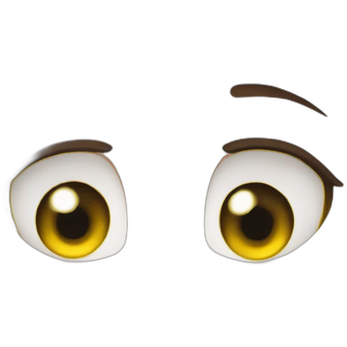 Anime eyes emoji